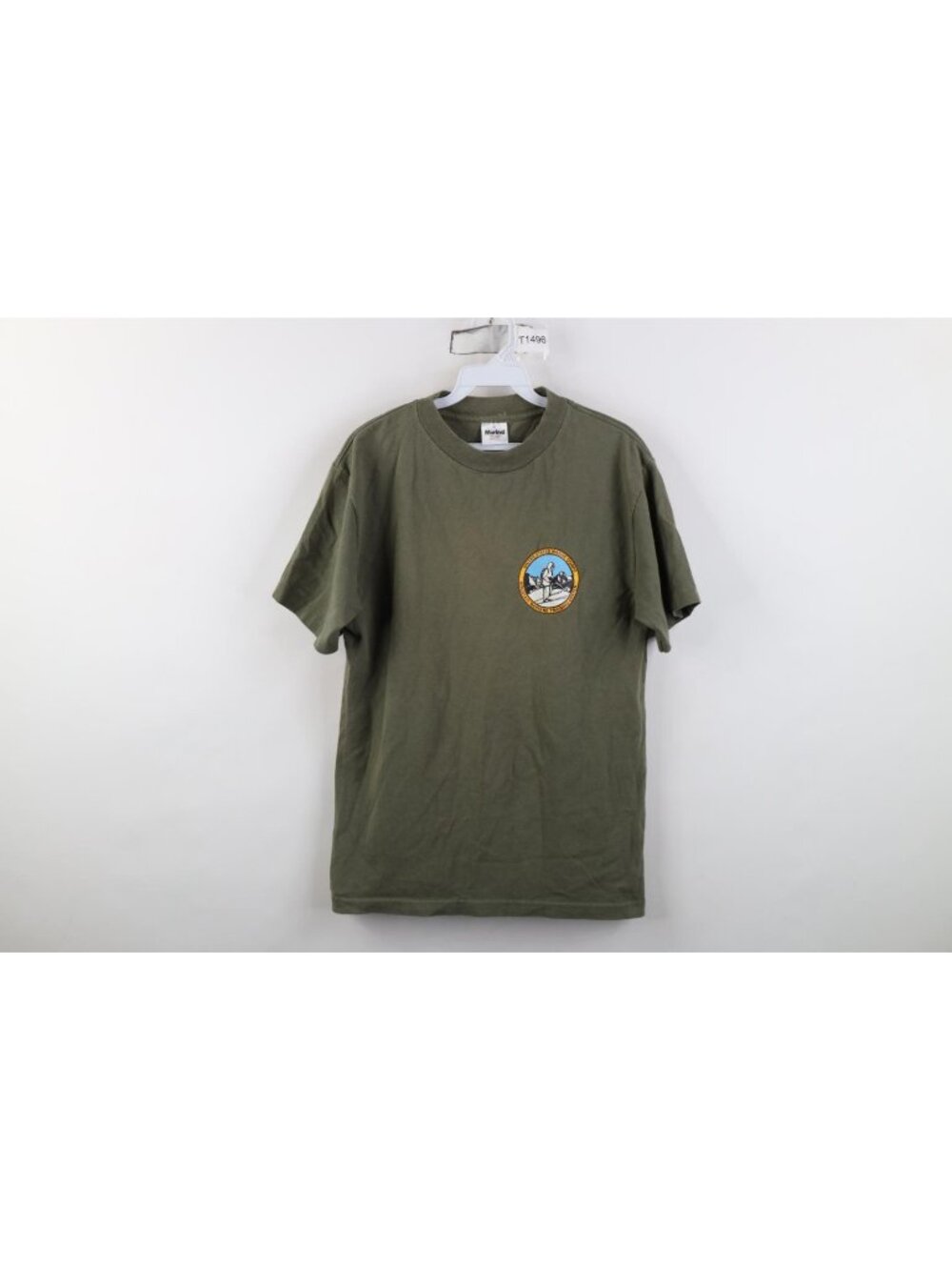 Vintage 90s US Marine Corps Mountain Warfare Training Center T-Shirt Mens M USA